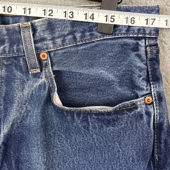 Levi's Men's 550 Relaxed Fit  Denim Jeans Medium Stonewash 38/34 - Picture 4 of 7